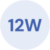 12W