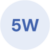 5W